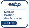 EBP MODULE GESTION DES GAMMES