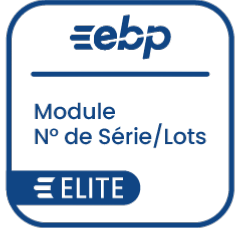 EBP MODULE N° DE SERIE/LOT