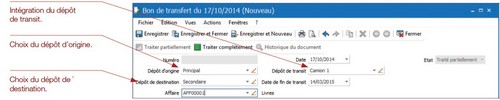 Gestion des stocks